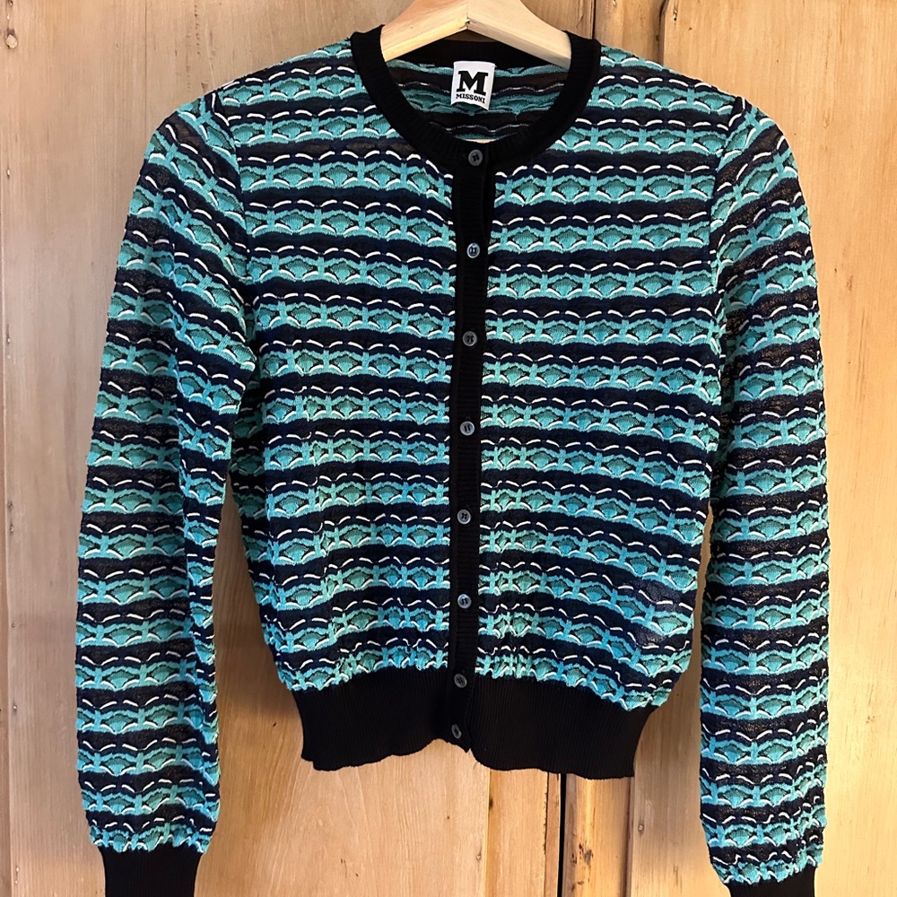 Missoni Multicolor Knit Cardigan